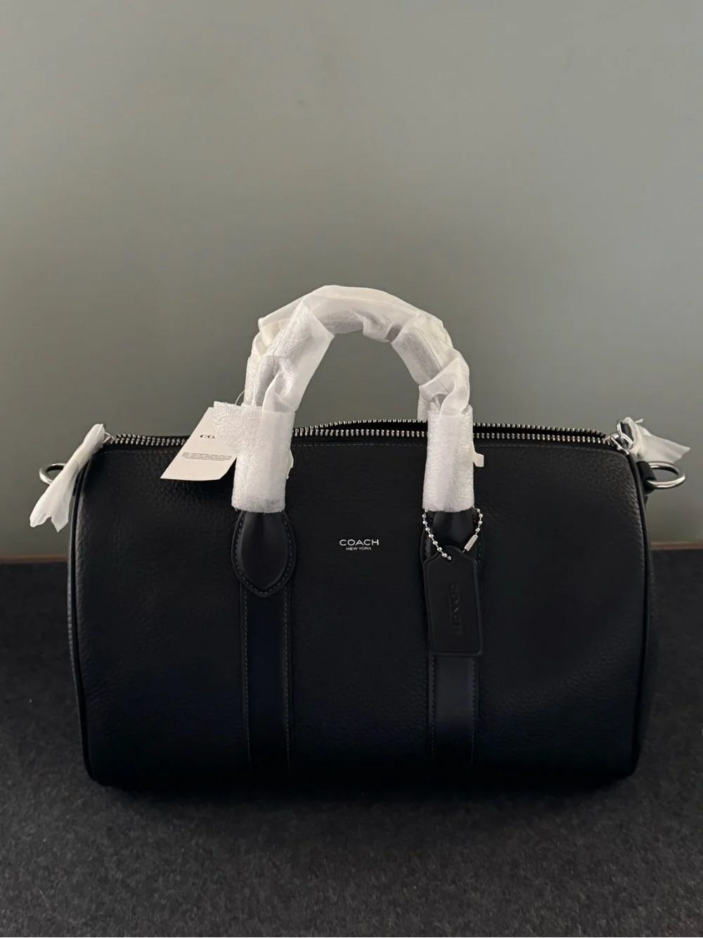 Coach Compass 35 in Black NWT
